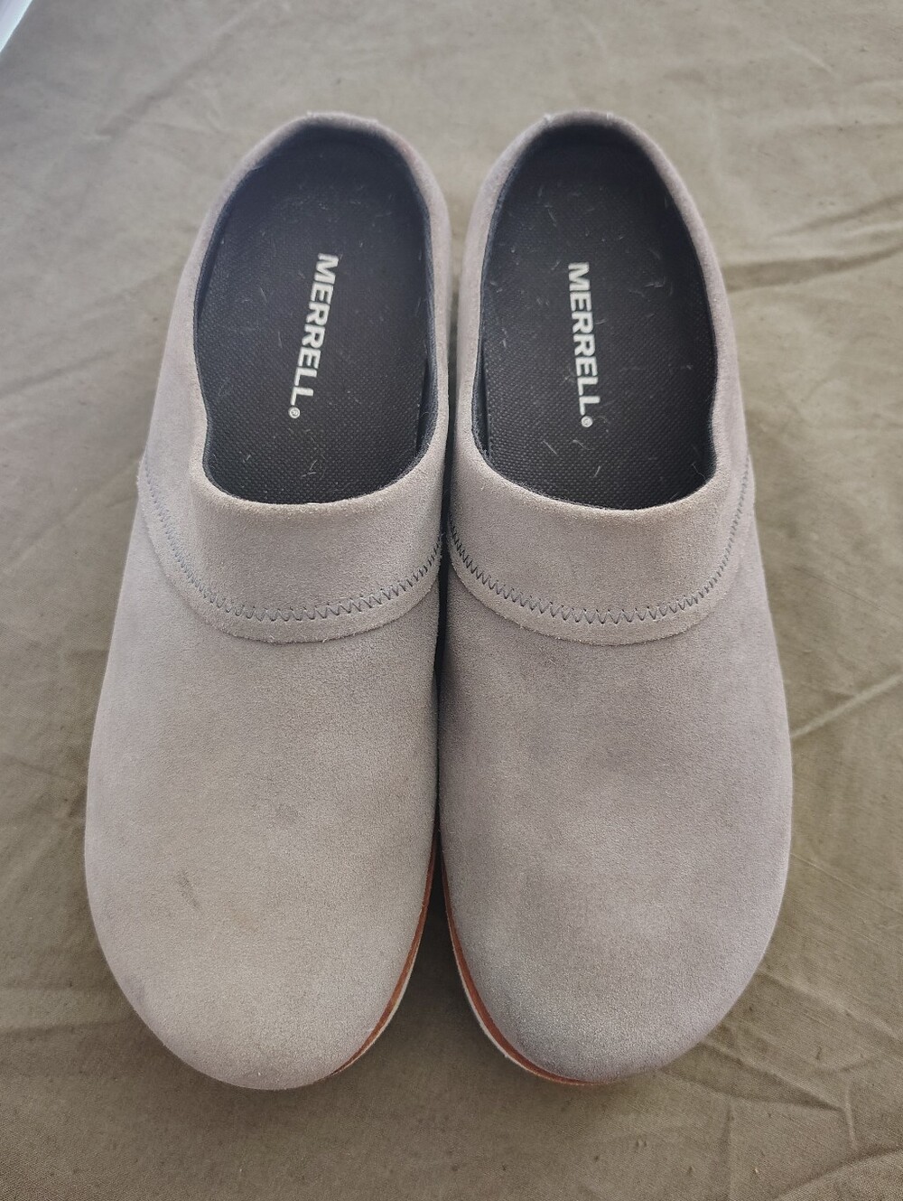 Merrell Juno Slip On Clog Charcoal Grey Women's Sz 10 - Picture 2 of 4
